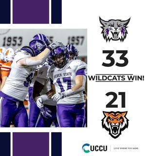 Image post by @weberstatefb on Instagram