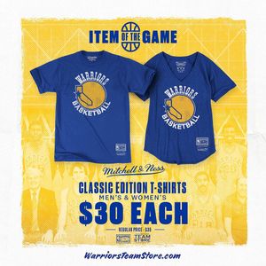 Image post by @warriorsshop on Instagram