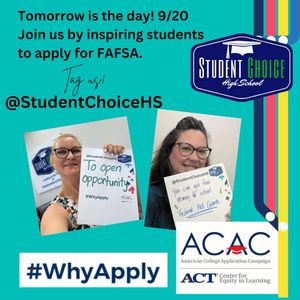Image post by @studentchoicehs on Instagram