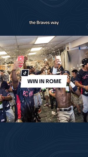 Video post by @braves on TikTok