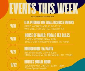 Image post by @houstonlatinabloggers on Facebook