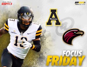 Image post by @appstate_fb on Instagram
