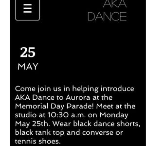 Image post by @akadancestudio on Instagram