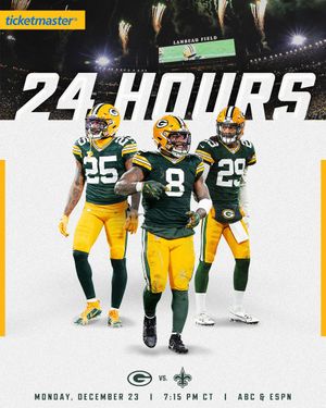 Image post by @packers on Twitter/X