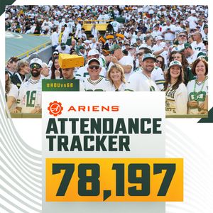 Image post by @packers on Twitter/X