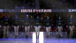 Image post by @cavaliersdanceteam on Facebook