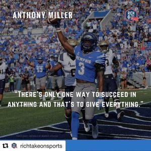 Image post by @memphisfootball on Instagram