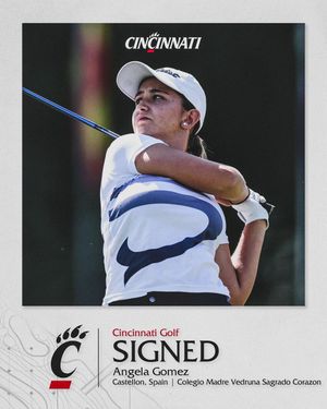 Image post by @GoBearcatsWGOLF on Twitter/X