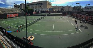 Image post by @canesmenstennis on Instagram
