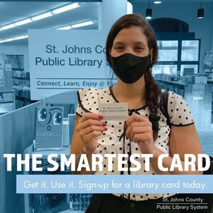 Image post by @stjohnscountylibrary on Instagram