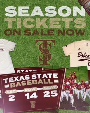 Image post by @texasstatebaseball on Instagram