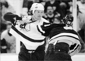 Image post by @hockeyfights on Instagram