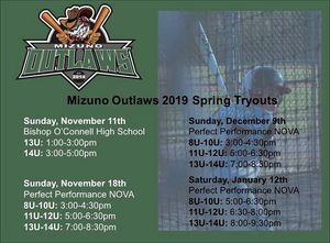 Image post by @ppoutlaws_baseball on Instagram