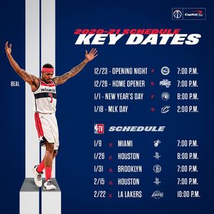 Image post by @washwizards on Instagram