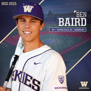 Image post by @uw_baseball on Instagram