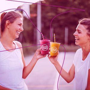 Image post by @drinkfreshblends on Facebook