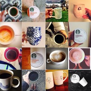 Image post by @starbucks on Instagram