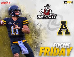 Image post by @appstate_fb on Instagram