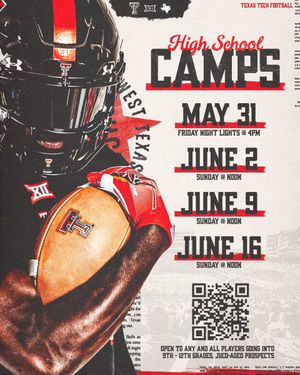 Image post by @TexasTechFB on Twitter/X