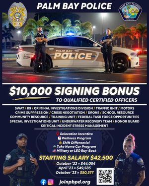 Image post by @palmbaypd on Instagram