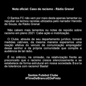 Image post by @SantosFC on Twitter/X