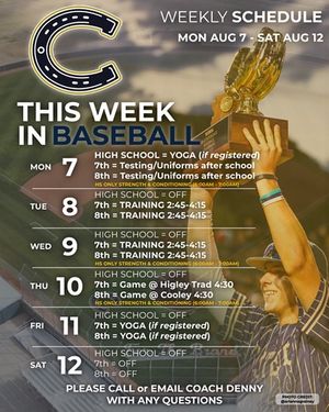 Image post by @chscoltsbaseball on Instagram