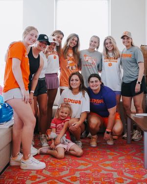 Image post by @ClemsonWlax on Twitter/X