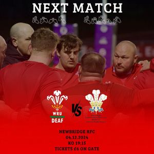 Image post by @walesdeafrugby on Instagram