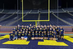 Image post by @umichband on Facebook