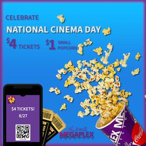 Image post by @megaplextheatres on Instagram