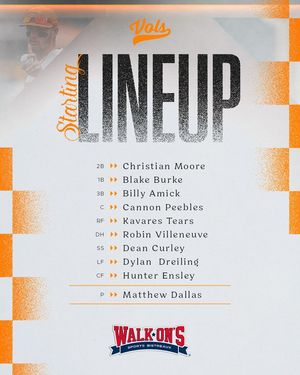 Image post by @VolBaseball on Facebook