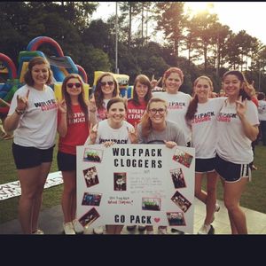 Image post by @club.clogging.at.ncsu on Instagram