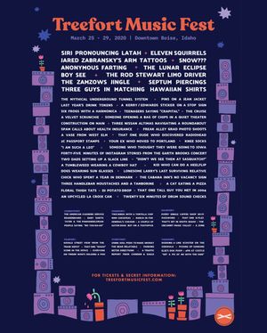 Image post by @treefortfest on Instagram