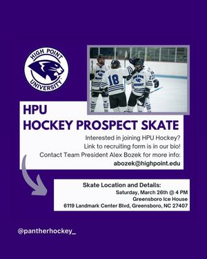 Image post by @highpointud2hockey on Instagram