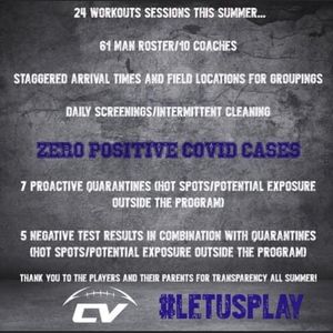 Image post by @cvcoltsfootball on Instagram