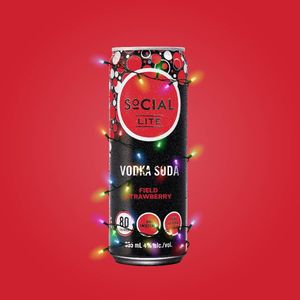 Image post by @sociallitevodka on Instagram