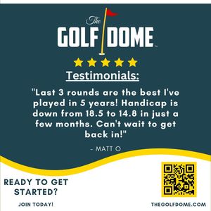 Image post by @the_golf_dome on Instagram