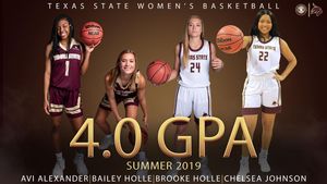 Image post by @txstatewbb on Instagram
