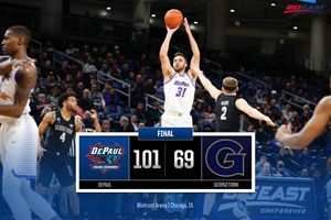 Image post by @DePaulHoops on Twitter/X