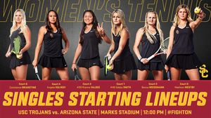 Image post by @uscwomenstennis on Instagram