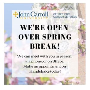 Image post by @jcucareercenter on Instagram