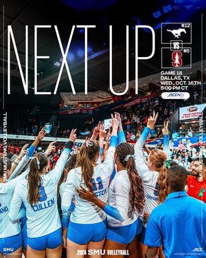 Image post by @smuvolleyball on Instagram
