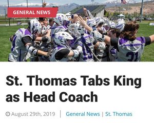 Image post by @stthomasmenslacrosse on Instagram
