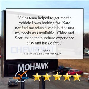Image post by @mohawkchevrolet on Instagram