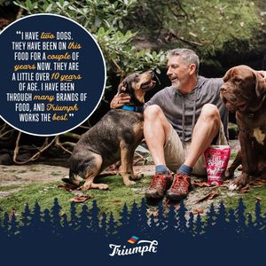 Image post by @triumphpetfood on Instagram
