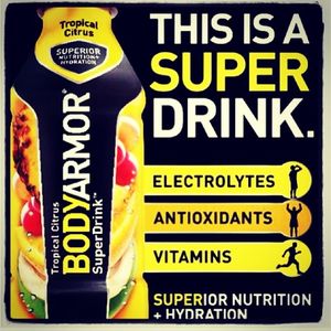 Image post by @drinkbodyarmor on Instagram
