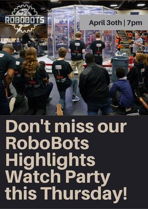 Image post by @AWTRoboBots on Facebook