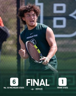 Image post by @msu_mtennis on Instagram
