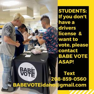 Image post by @babevote on Instagram