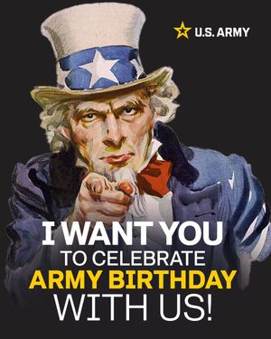 Image post by @USArmy on Twitter/X